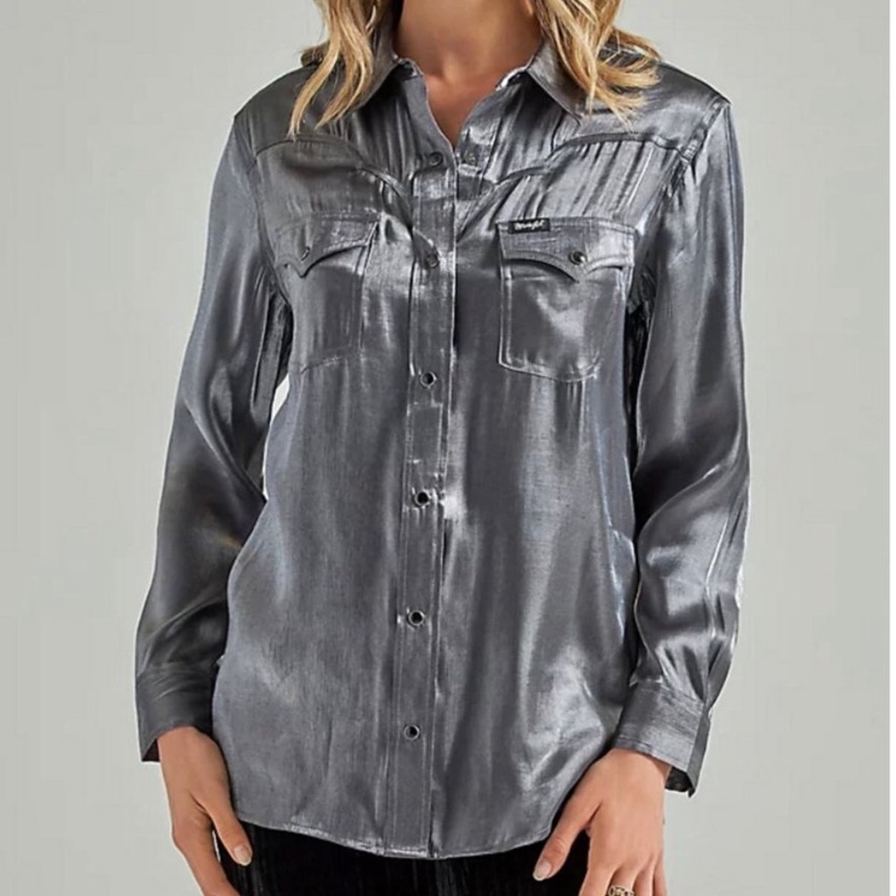 WRANGLER RETRO METALLIC SHIRT